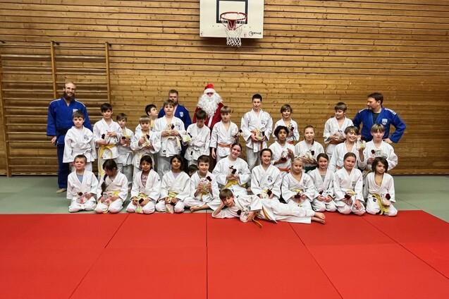 Kinderweihnachtsfeier der Spvgg Besigheim Abteilung Judo