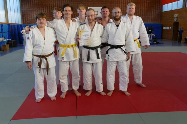 Judo M&auml;nner der Spvgg Besigheim schlie&szlig;en die Bezirksliga auf dem 6. Platz ab