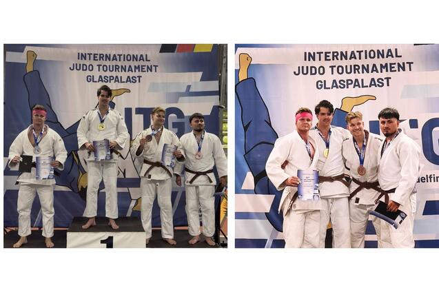 2. Platz für Raul Suciu von der Spvgg Besigheim beim Internationalen Judoturnier im Glaspalast