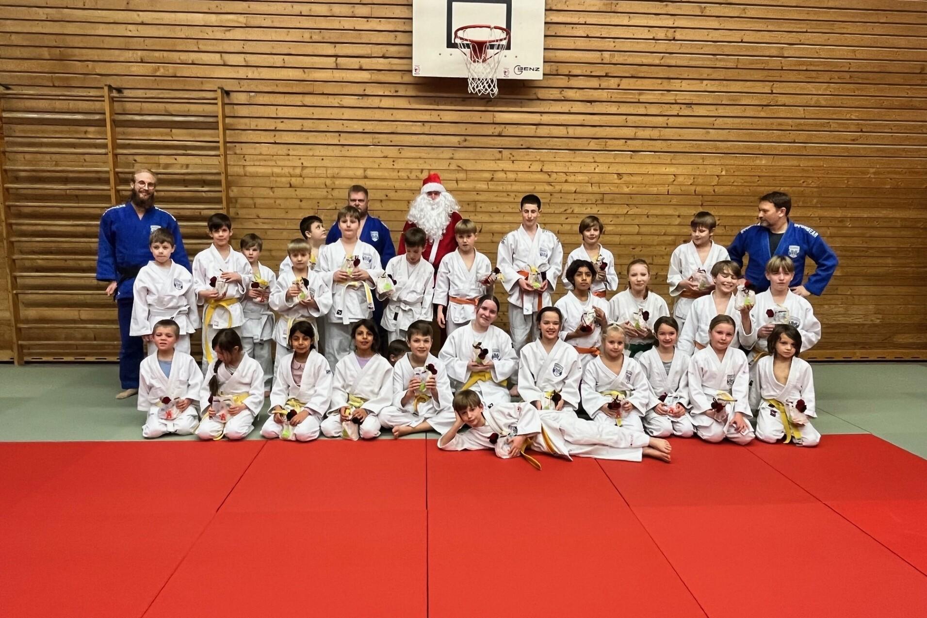 Kinderweihnachtsfeier der Spvgg Besigheim Abteilung Judo