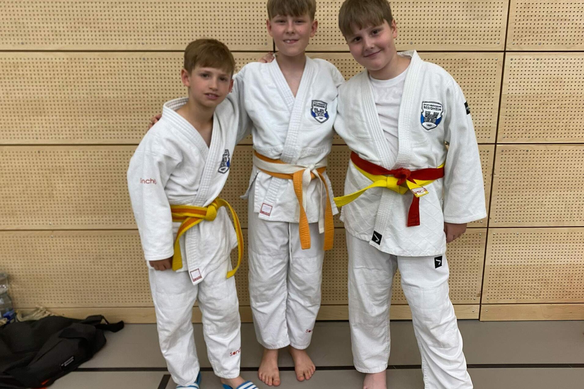 Erfolge für die Spvgg Besigheim bei Baden-Württembergischen Judo Einzelmeisterschaften u13