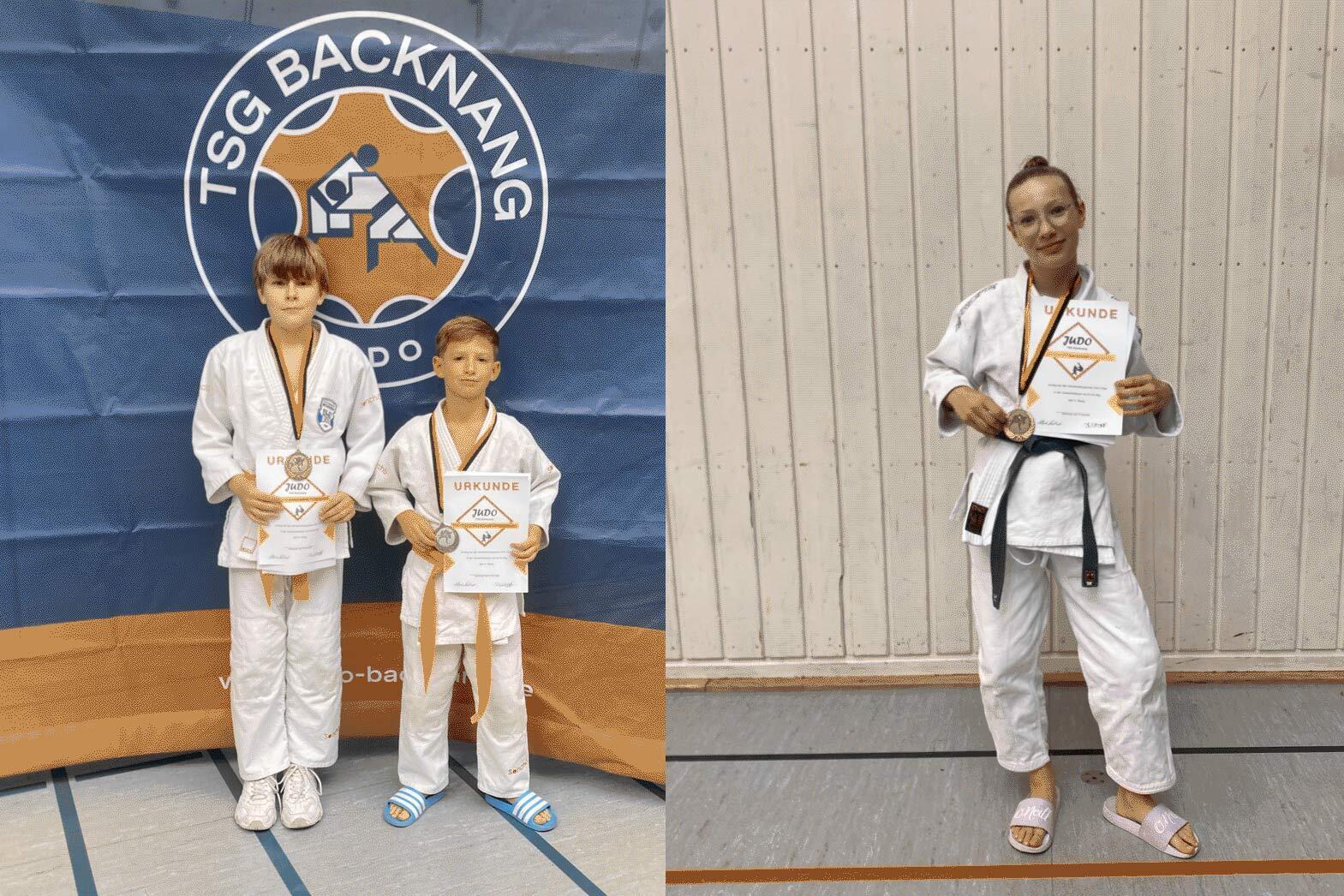 Judokas der Spvgg Besigheim erkämpfen 1x Silber und 2x Bronze bei den Landesmeisterschaften u15