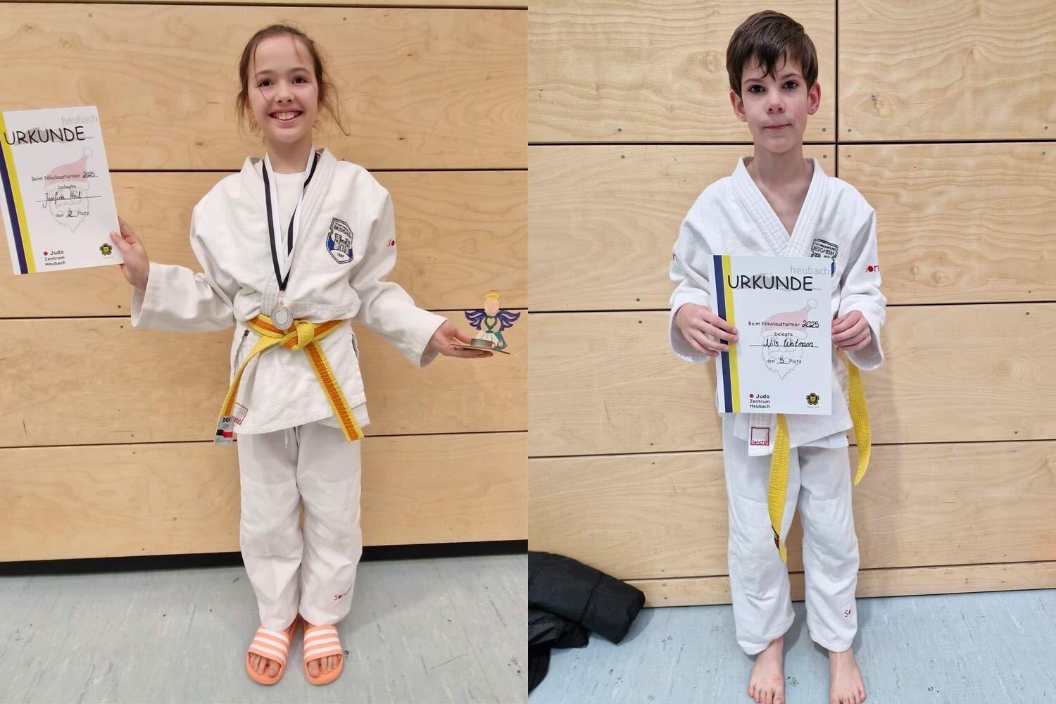 u9 und u11 Judokas der Spvgg kämpfen beim Nikolausturnier