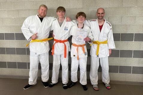 Judoka der Spvgg Besigheim k&auml;mpfen beim G&uuml;rtelfarbenturnier